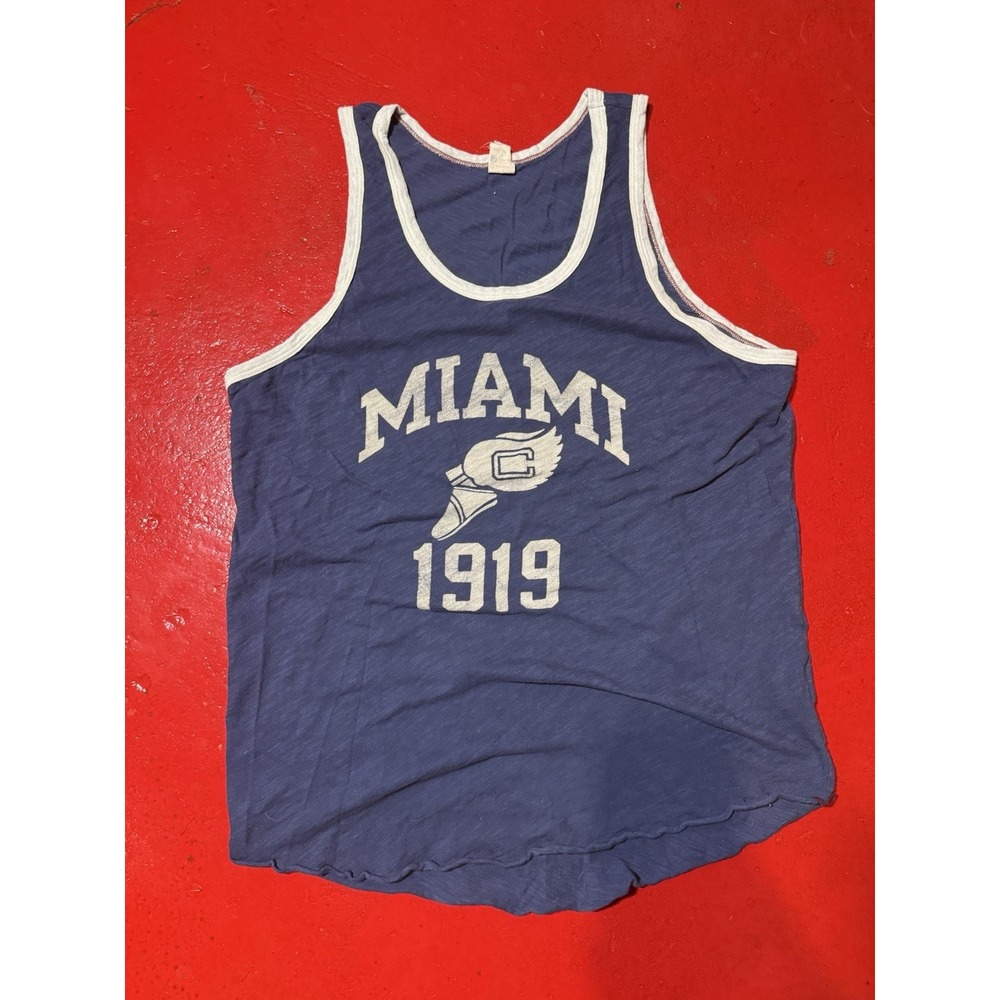 Champion Todd Snyder Tank Top Blue Large Athletic Tank Miami 1919